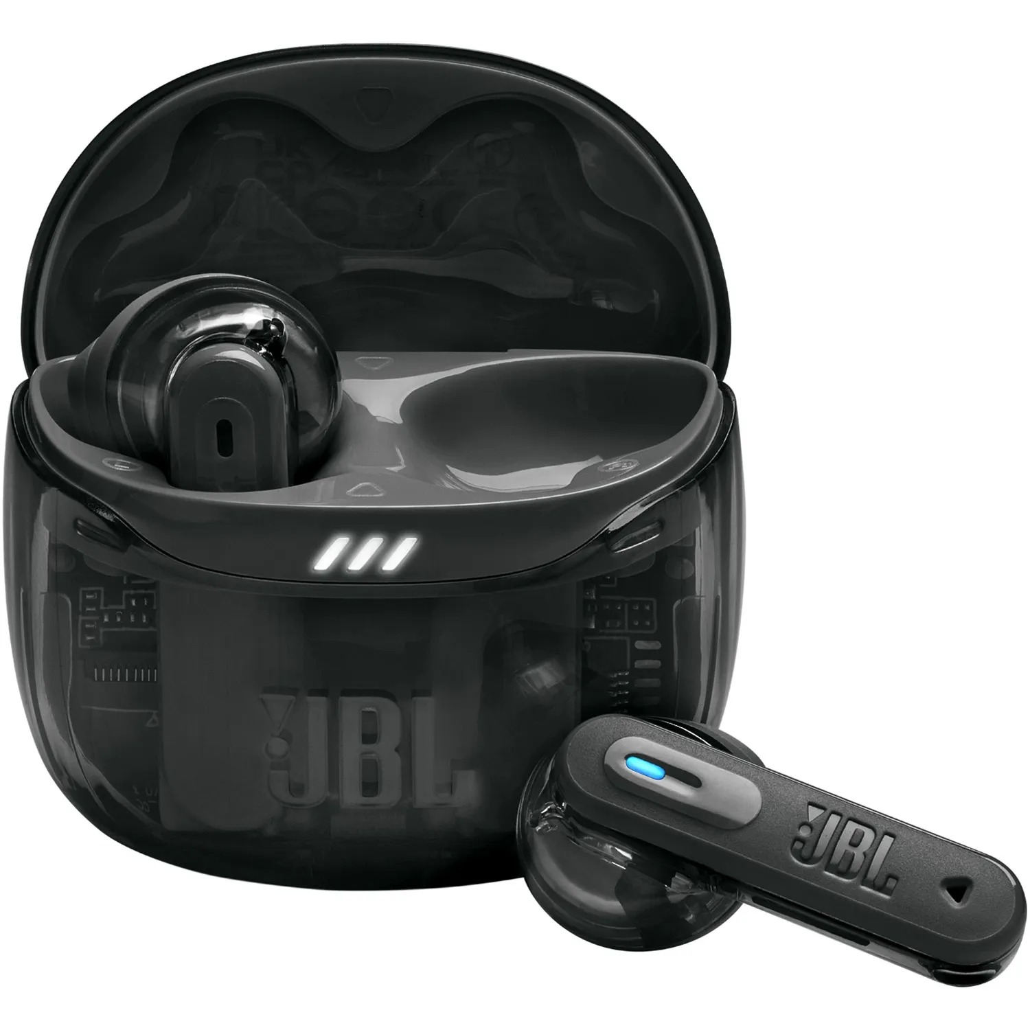Bluetooth-гарнітура JBL Tune Flex 2 Ghost Black (JBLTFLEX2GBLK)