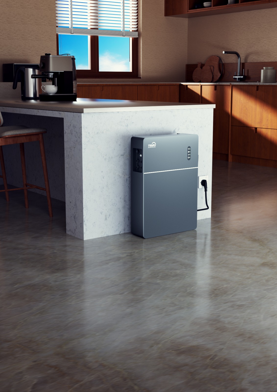 Зарядна станція TSUN MAU5000, 2500W, 5120Wh, LiFePO4