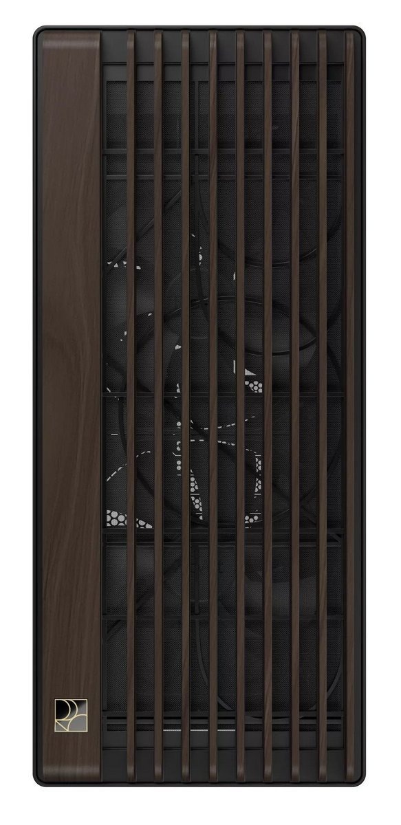 Корпус Asus ProArt PA602 Walnut Wood Metal Panel Modern Black (90DC00J0-B09040)