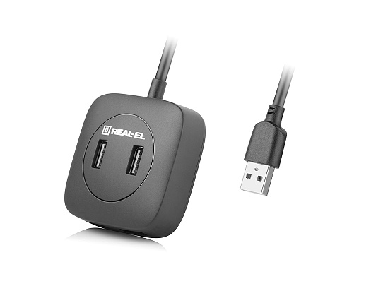 USB-хаб REAL-EL HQ-177 4 ports