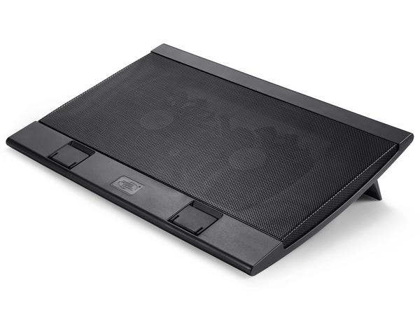 Підставка кулер для ноутбуків до 17" Deepcool, метал.сітка, 382х262х24мм, 2x14см вентилятора