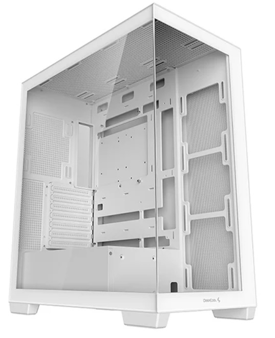 Корпус Deepcool CG580 білий Без БЖ ITX/Micro-ATX/ATX/MicroATX,2x3.5,2+1*2.5"; 437×235×501мм, 