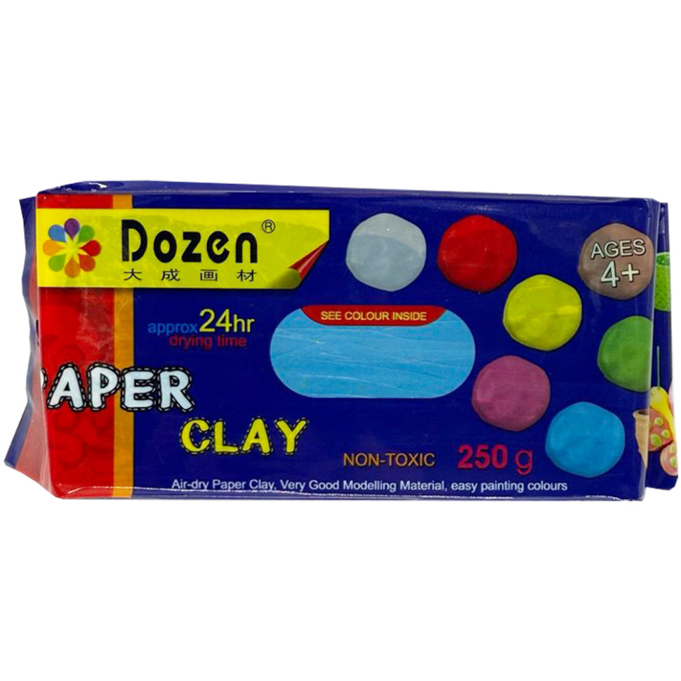Масса для лепки "Dozen" DSCN0670(Blue) 250 грамм