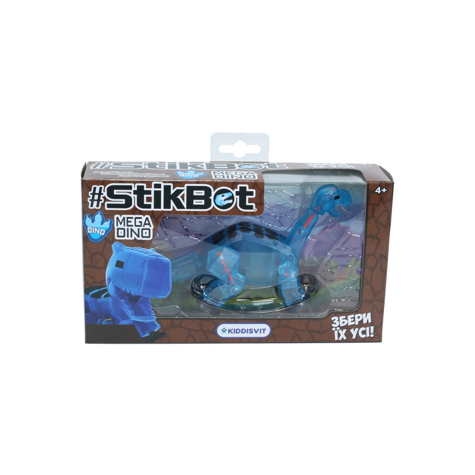 Фигурка для анимации Бронтозавр Mega Dino StikBot TST624B_UAKD