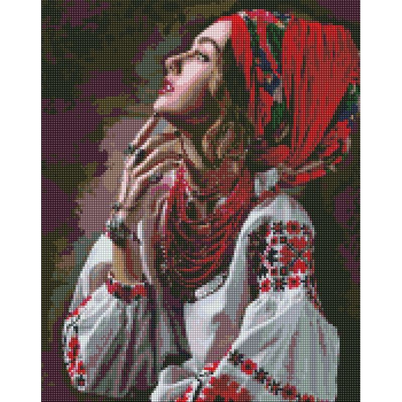Алмазная мозаика "Цветы-звезды" ©2kolyory_official Идейка AMO7352 40х50 см