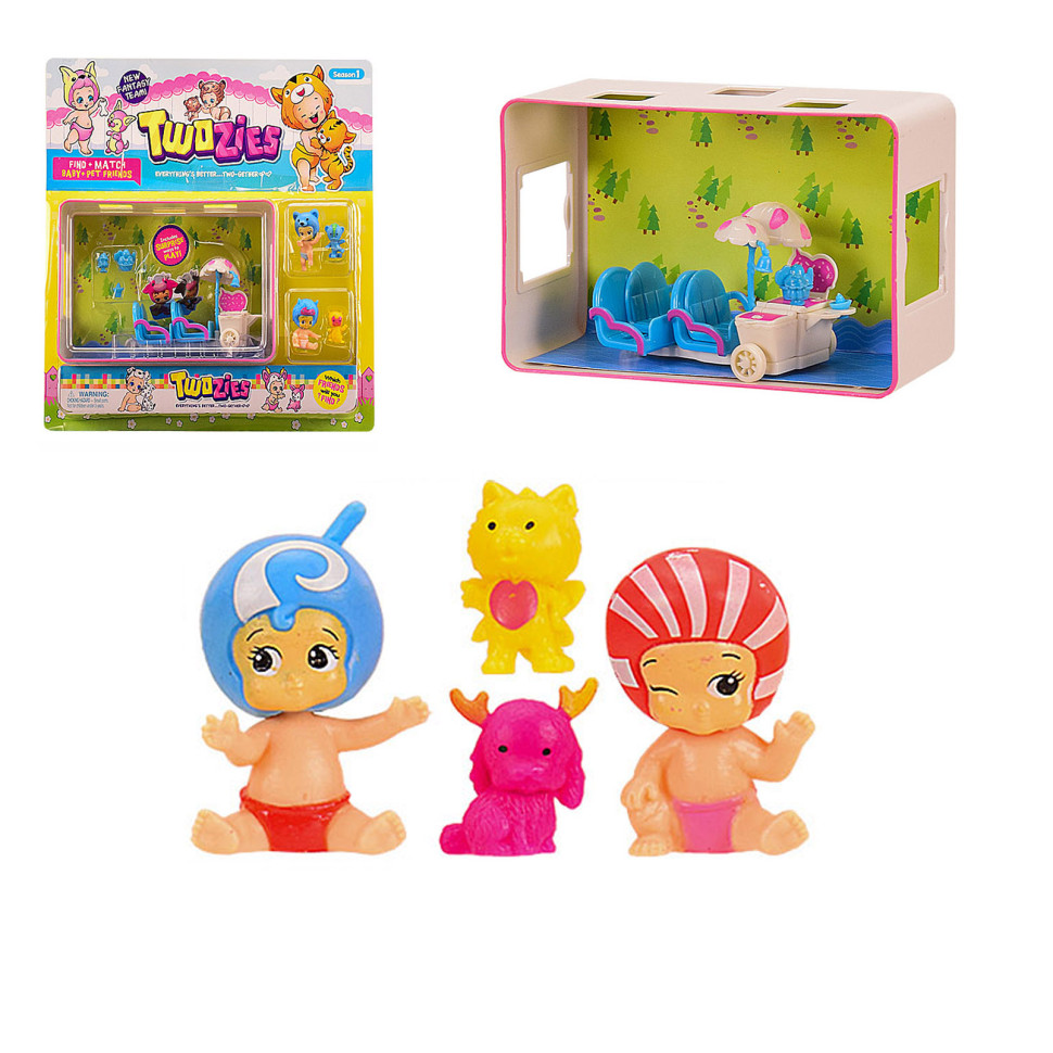 Игровой набор 23530 "TwoZies" 4 фигурки 23530-1