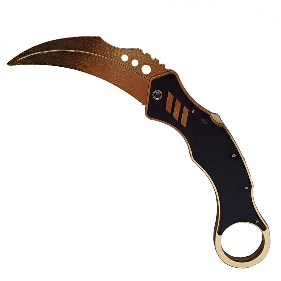 Нож деревянный сувенирный "Mantis CITRINE" MAN-C
