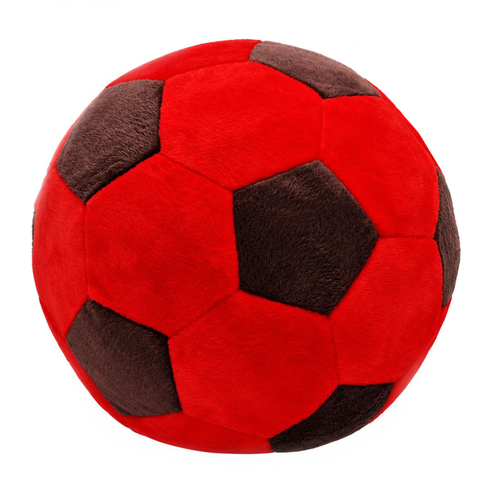 Игрушка мягконабивная Мяч футбольный МС 180402-01(Red) 22 см