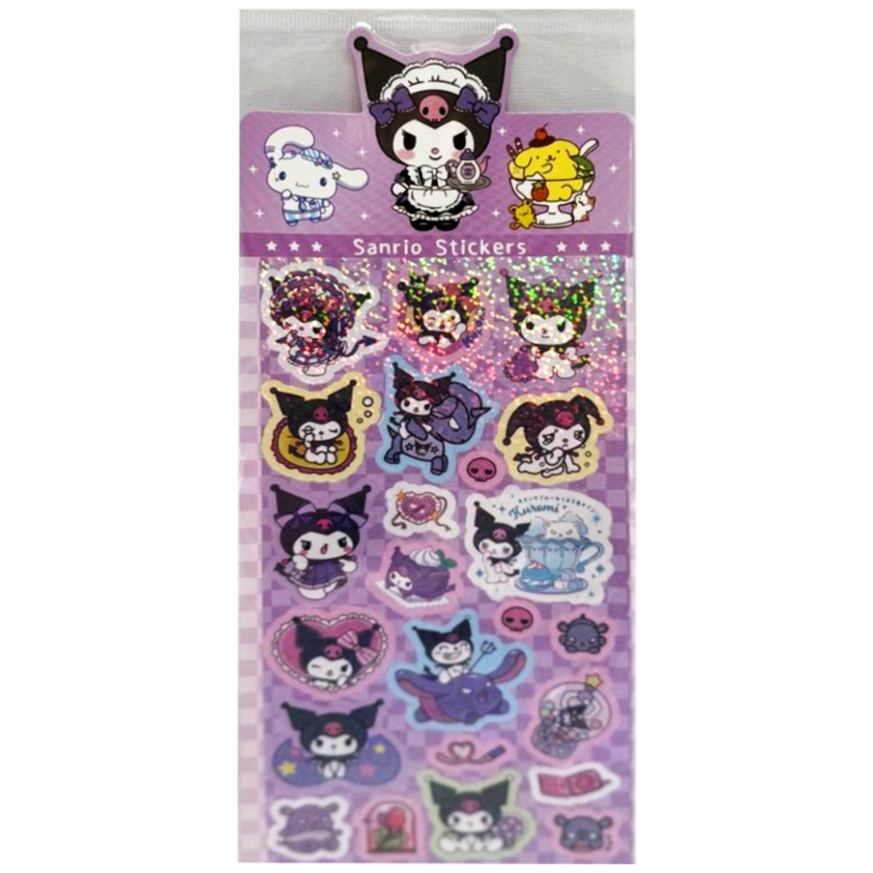 Наклейки декоративные "Sanrio Stickers" SZ240906-8 с блестками