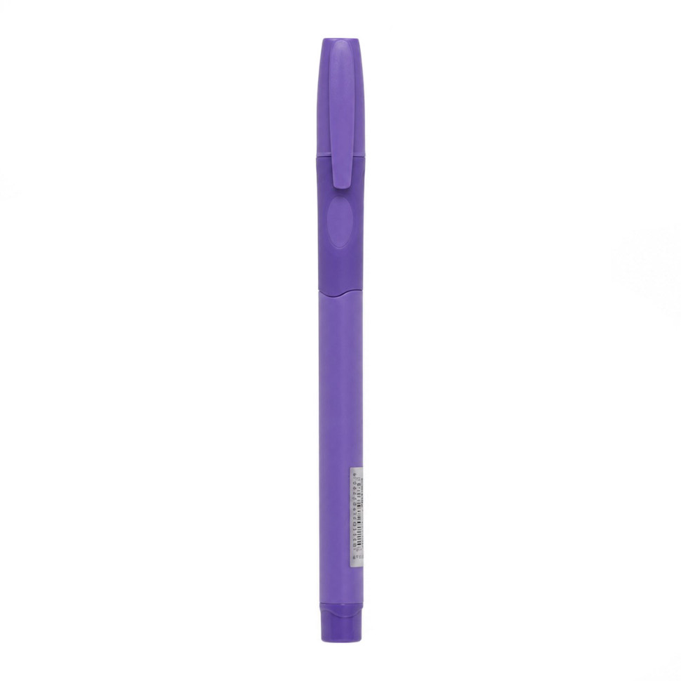 Ручка масляная "Fine Top" CL1361R-50(Blue) синяя 0,7 мм, тренажер правша Фиолетовый