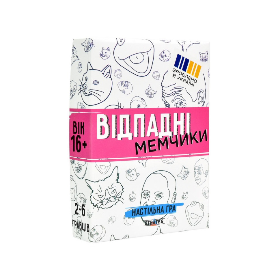 Настольная игра "Отпадные мемчики" 30630 игральные карты 110 штук, инструкция