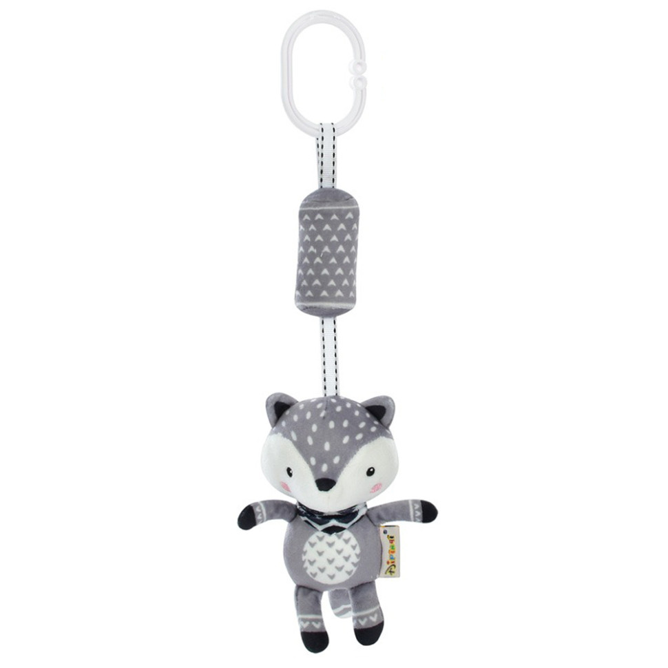 Подвеска на коляску животное Limo Toy rat60  33 см Лисица