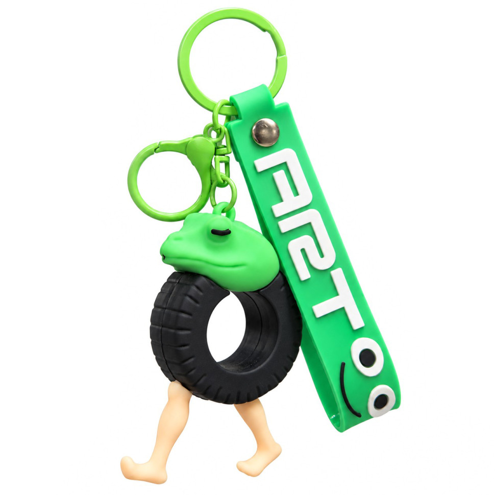 Брелок детский "Итальянский мем" MX-1X (Green-black) 