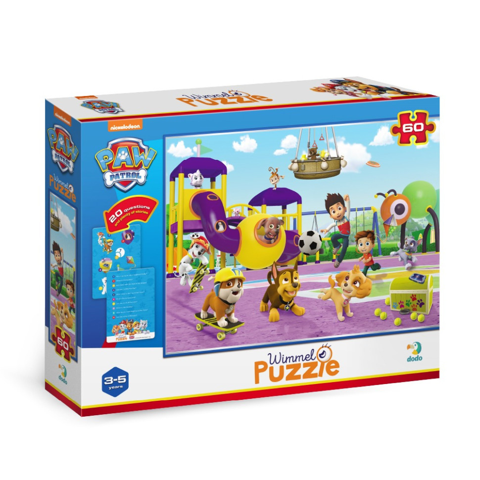 Детский пазл "Paw Patrol: На прогулке" 200453, 60 элементов