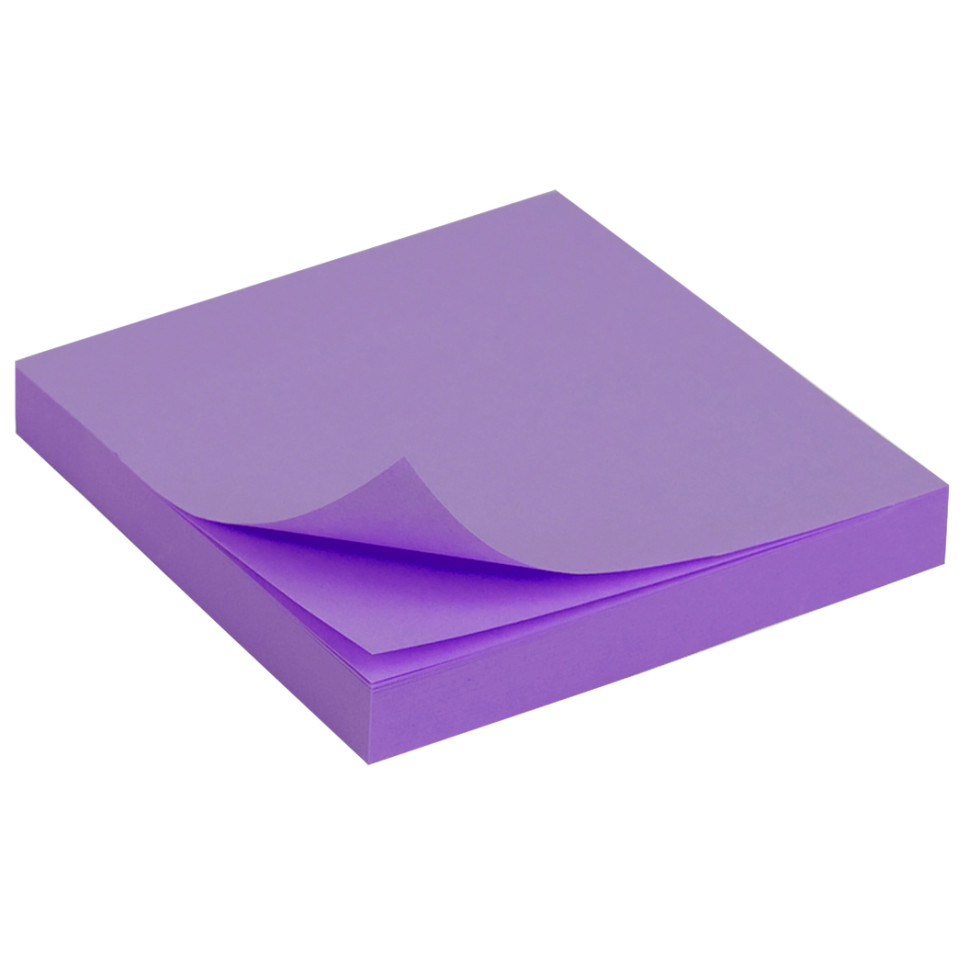 Бумага для заметок самоклеящаяся DSCN0620(Violet) 100 шт, 76х76 мм