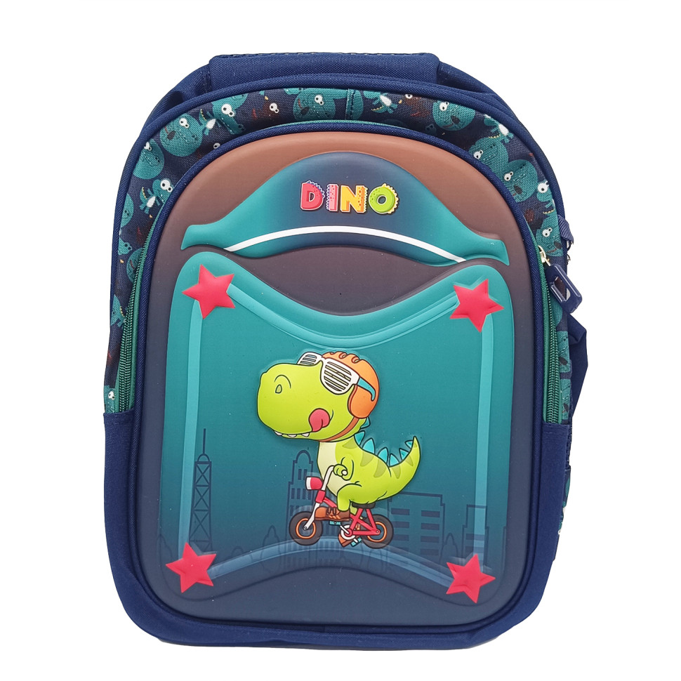 Рюкзак детский "DINO" T2627(Green) застежка-молния, 2 отделения