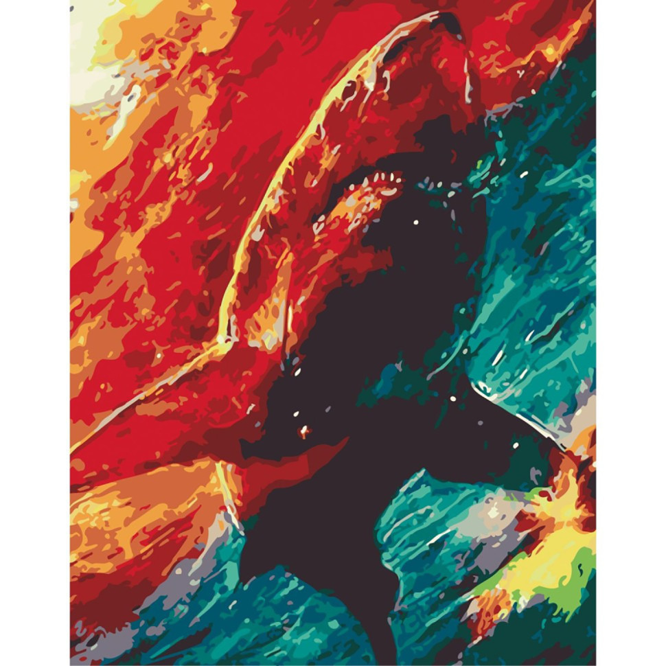 УЦЕНКА!!! Картина по номерам "Воплощение страха" Art Craft 11504-AC-UC 40X50 см