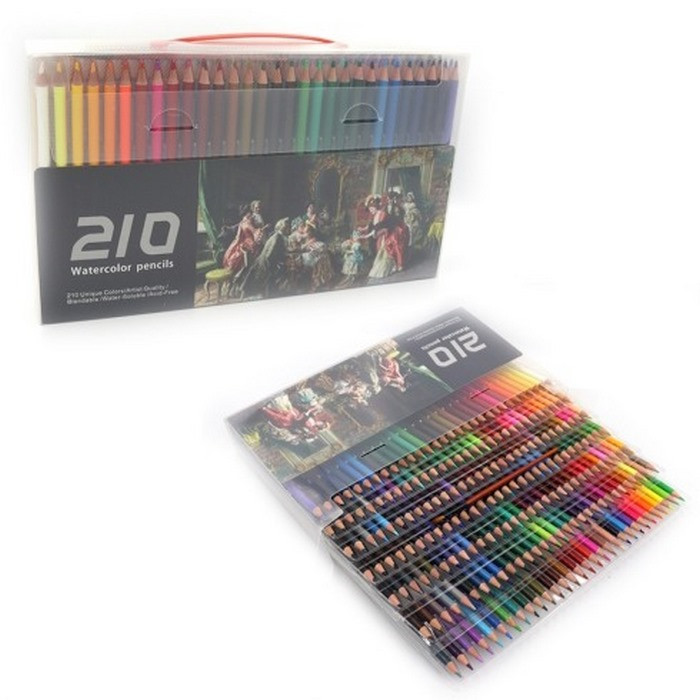 Набор карандашей Watercolor QB-05885-210 в наборе 210 штук