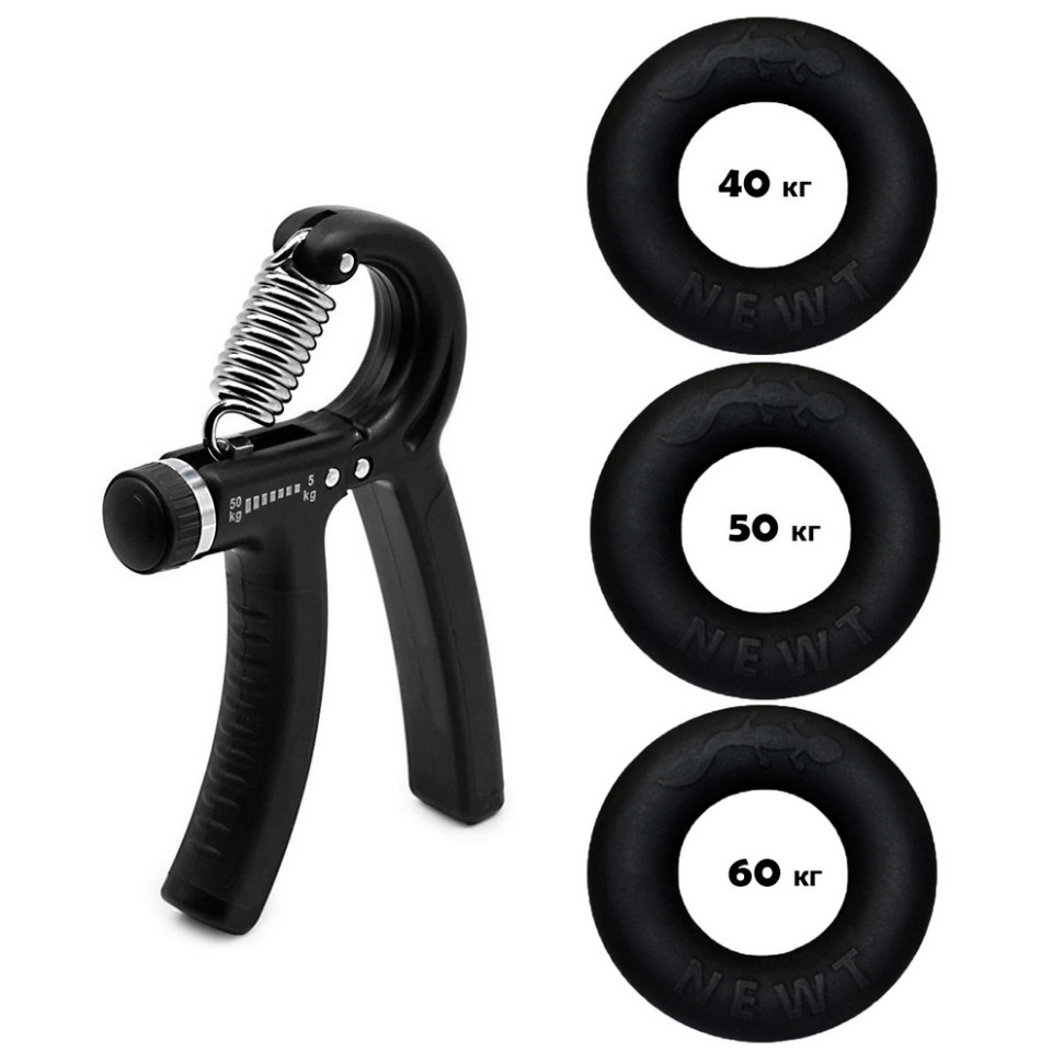 Набор кистевых эспандеров кольцо+эспандер ножницы Power Grip Set2 NE-1588-60
