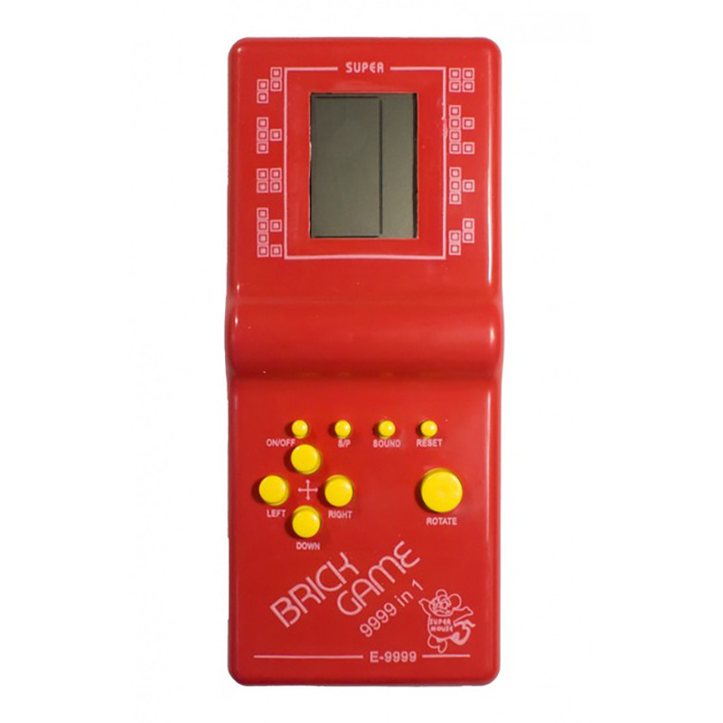 Интерактивная игрушка Тетрис Е 9999(Red) 9999 игр, красный