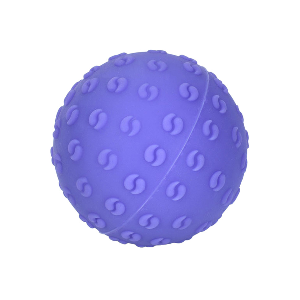 Мяч массажный текстурный MS 4812(Violet) диаметр 6 см, прыгун, 145 грамм