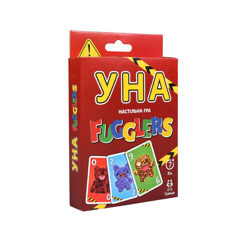 Карточная игра Уна Fugglers 30935, 108 карт, инструкция
