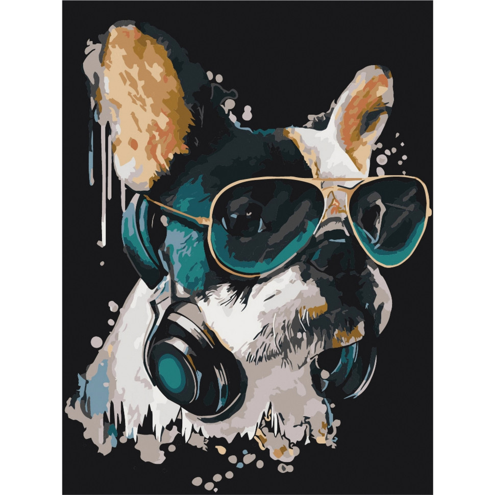 Картина по номерам "Меломан" Bambi 11670-NN 30х40 см