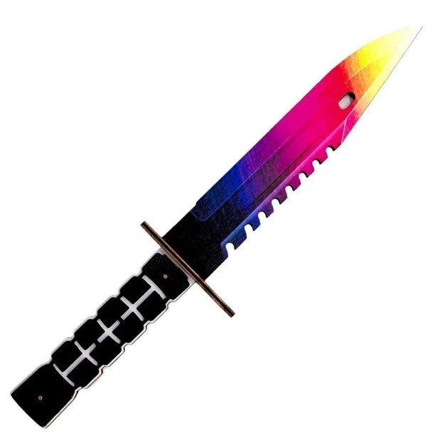 Деревянный сувенирный нож "M9 Bayonet Twilight" M9-TW