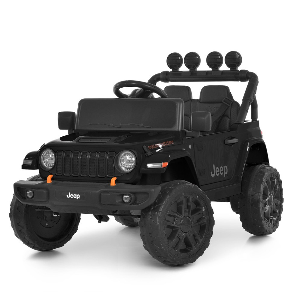 Детский электромобиль Джип M 6312EBLR-2(24V) до 30 кг, черный