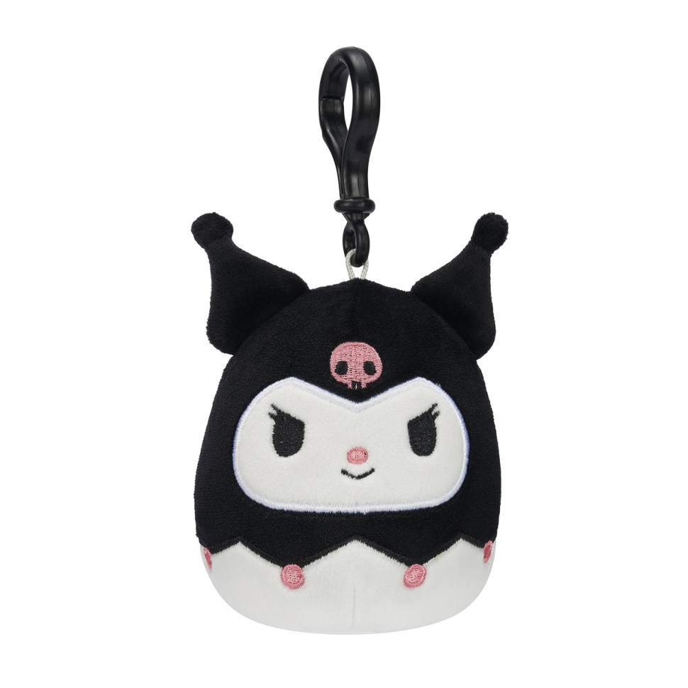 Детская мягкая игрушка на клипсе серии "Хелоу Китти" Куроми Squishmallows SQSN00277, 9 см