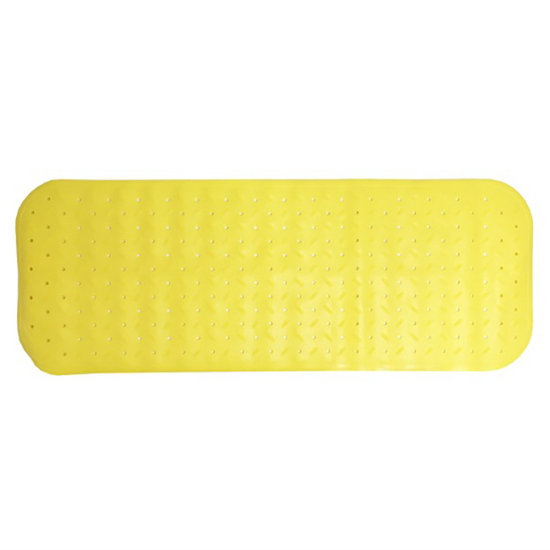 Коврик в ванную комнату на присосках MGZ-0901(Yellow) 35х95 см