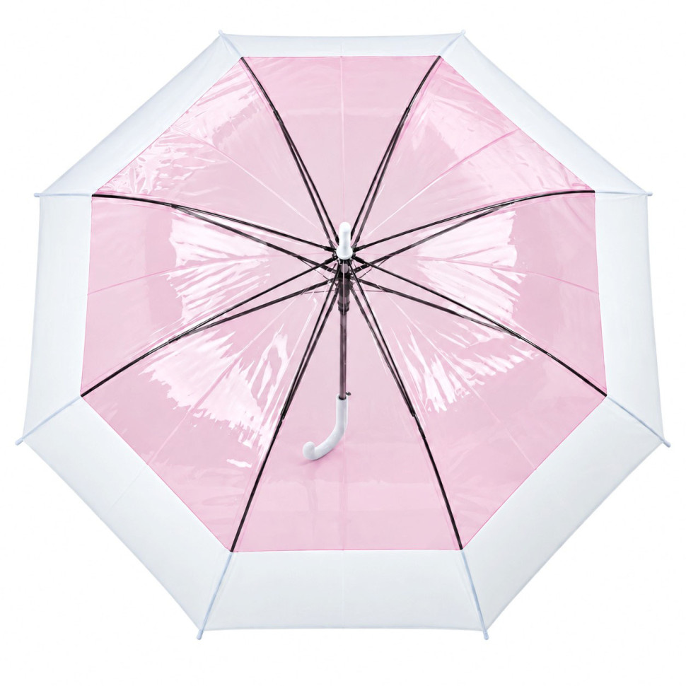 Зонт-трость для взрослых MK 5277(Dark-Pink) длина 87 см, трость 78 см, диаметр 103 см, спица 57,5 см