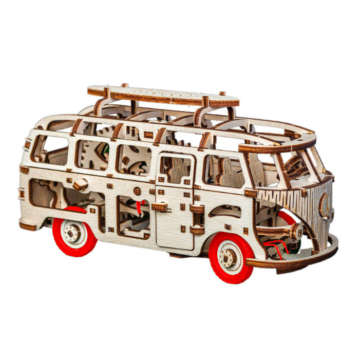 Деревянный конструктор "Dream Van" Time for Machine T4M380301 Красный
