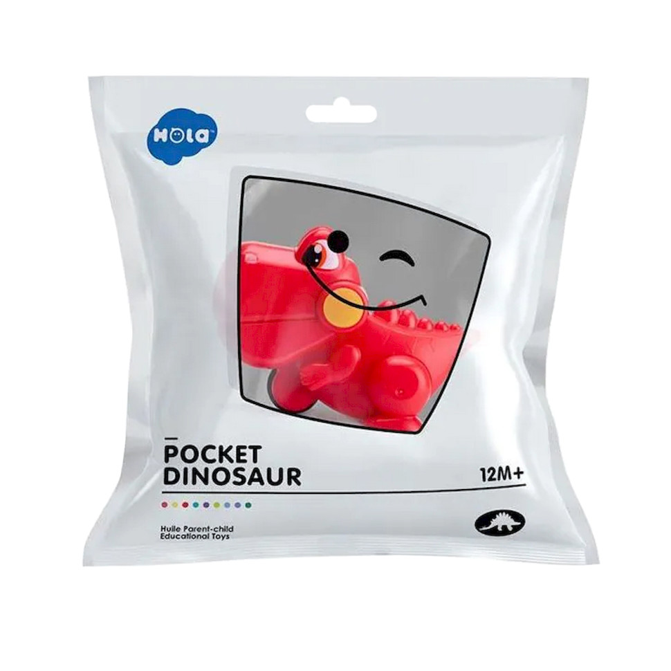 Детская игрушка "Динозаврик" HE797001(Red) 8 см, двигает головой   