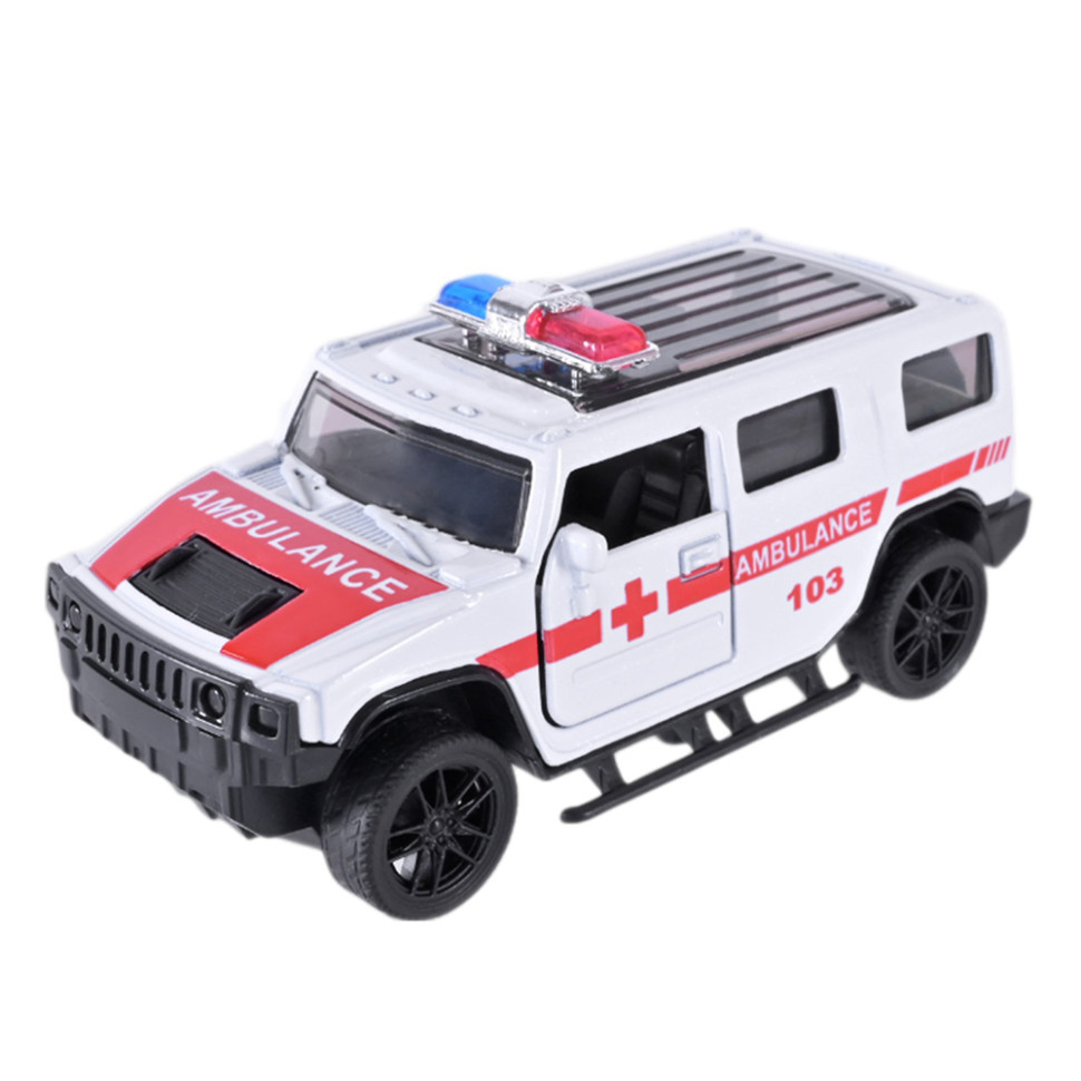 Машинка инерционная Ambulance AP4388-3 масштаб 1:43           