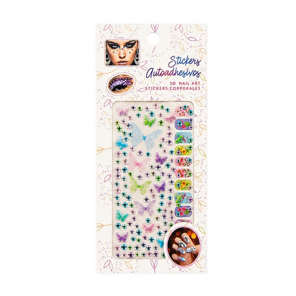 Наклейки декоративные XY-030(Multi-Color) для маникюра и макияжа