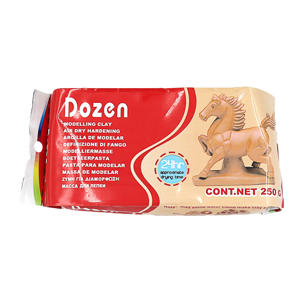 Масса для лепки Dozen DSCN0665 коричневый, 250 грамм