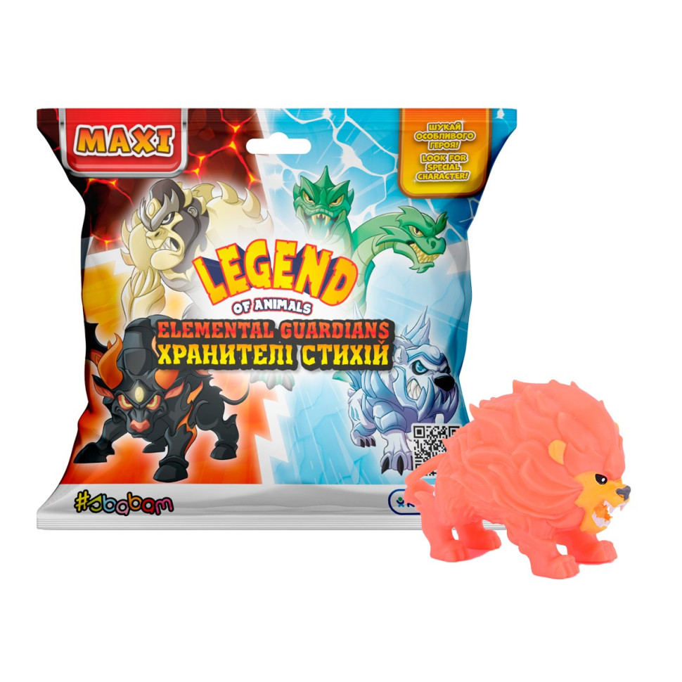 Стретч-игрушка в виде животного "Хранители стихий" #sbabam 162/CN23 серии Legend of animals