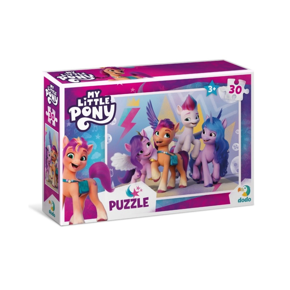 Детские Пазлы My Little Pony "Приключения с подружками" DoDo 200306 30 элементов