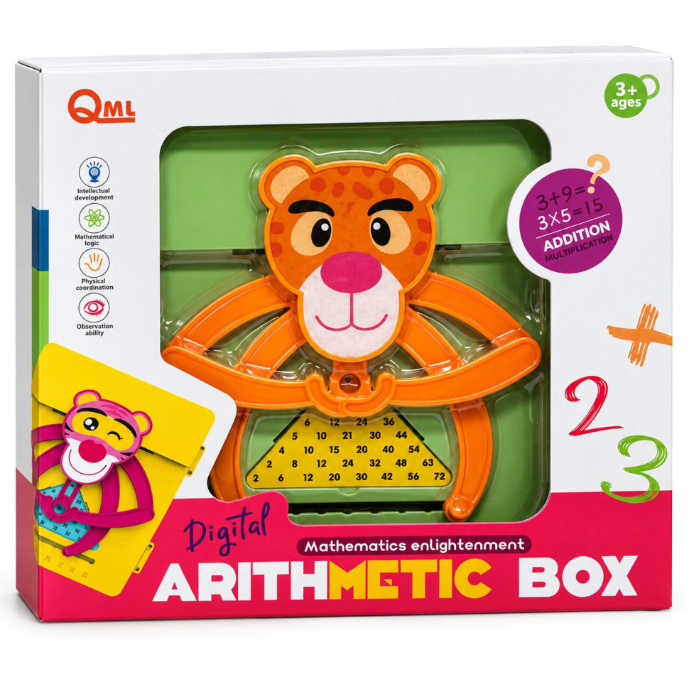 Развивающая математическая игра "Arithmetic box" M9G(Orange)