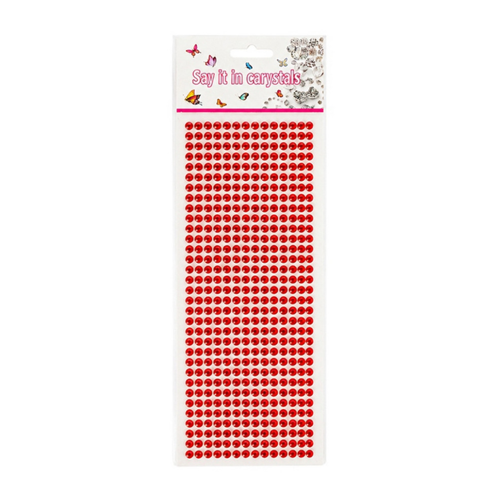 Наклейки декоративные XY-007(Red) для авто, ноутбуков, телефонов 
