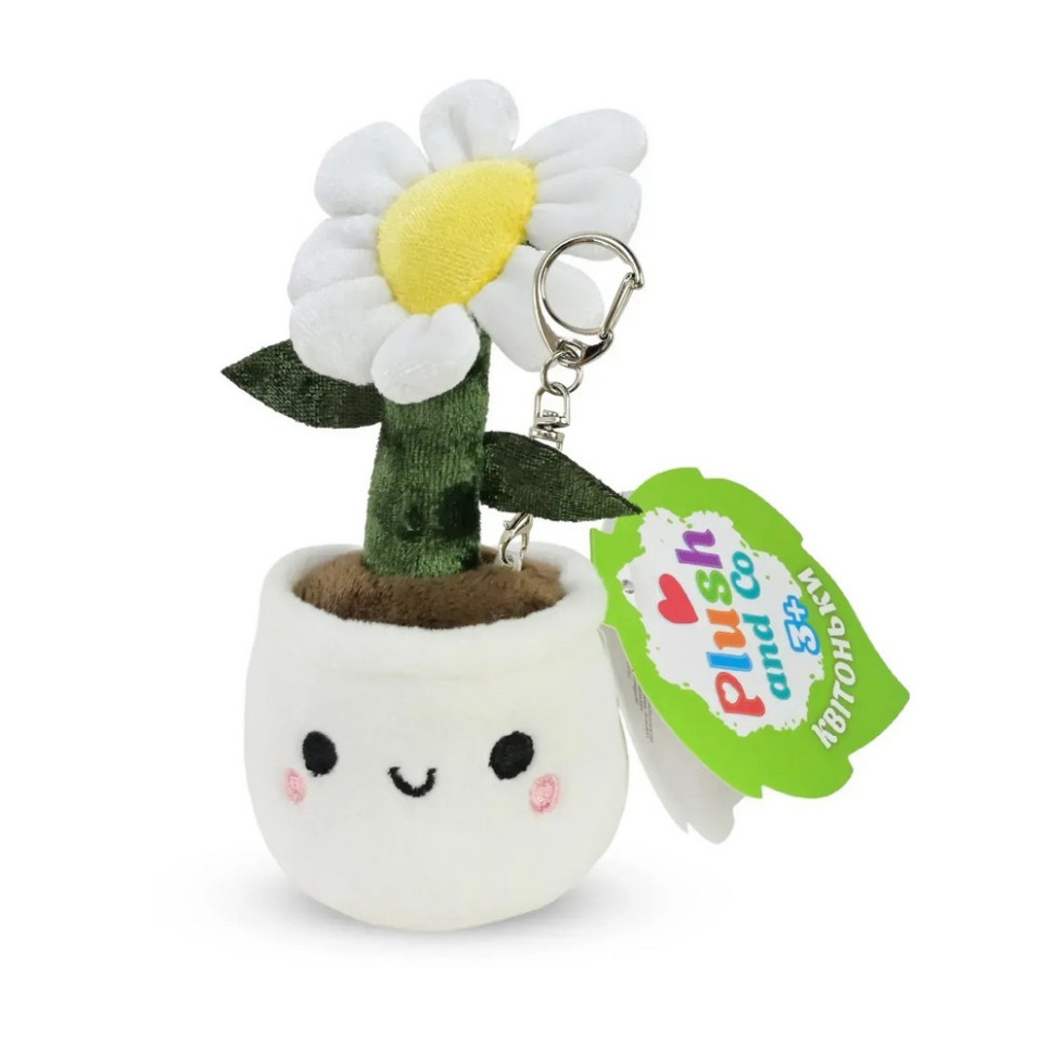 Мягкая игрушка-брелок "Цветочки" Plush and Co PLC25058, 10 см