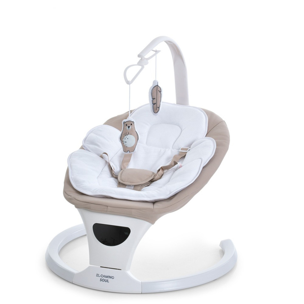 Укачивающий центр-шезлонг SOUL ME 1175 Beige