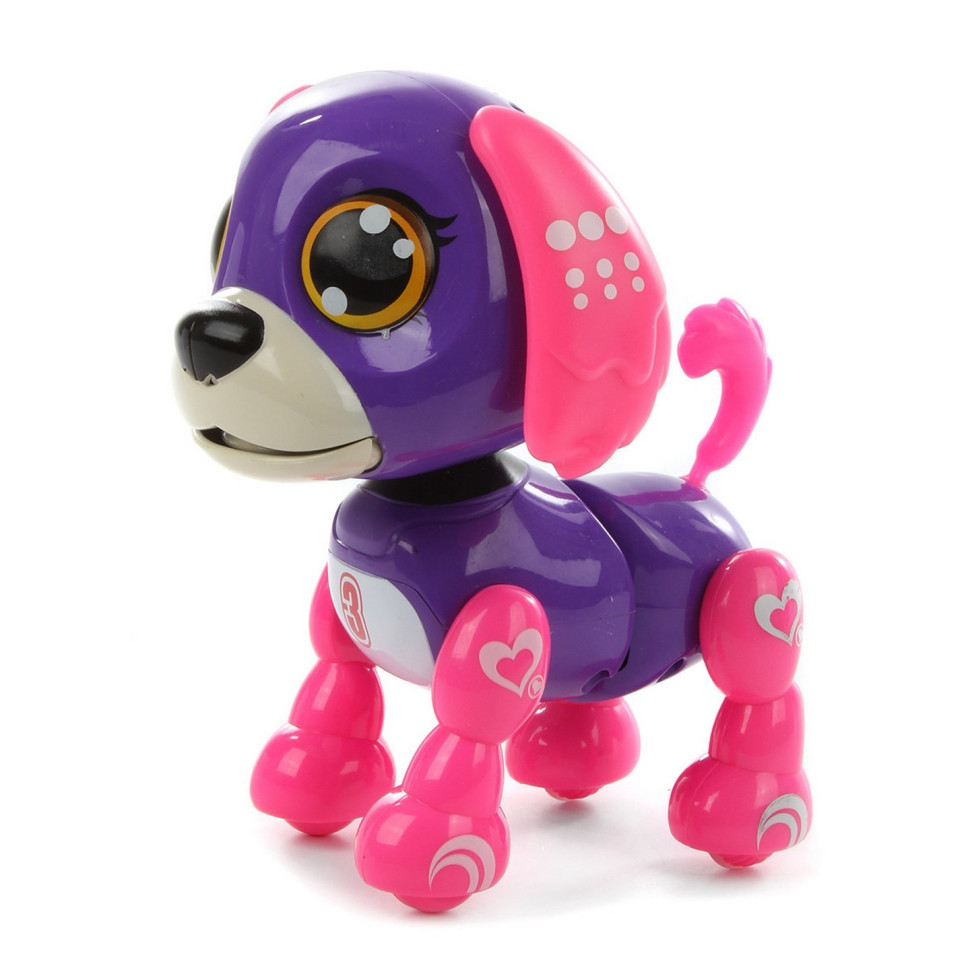 УЦЕНКА!!! Интерактивная игрушка Смышленый питомец "Щенок" DISON E5599-7(Dark-Violet)-UC