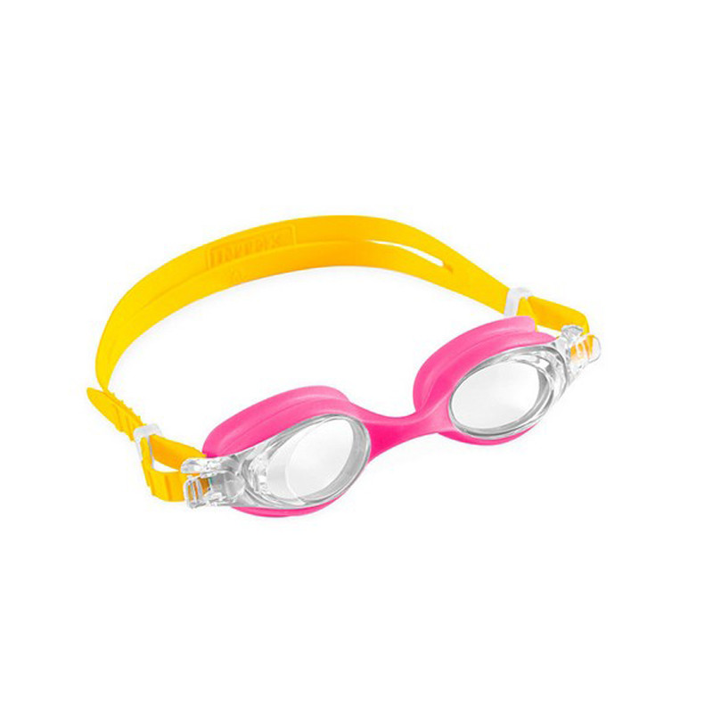 Очки для плавания 55694(Pink) розовый, OSFM