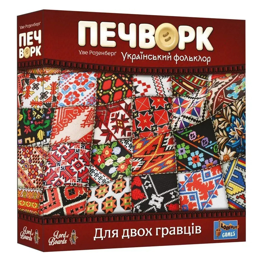 Настольная игра "Печворк. Украинский фольклор" LOB2412UA