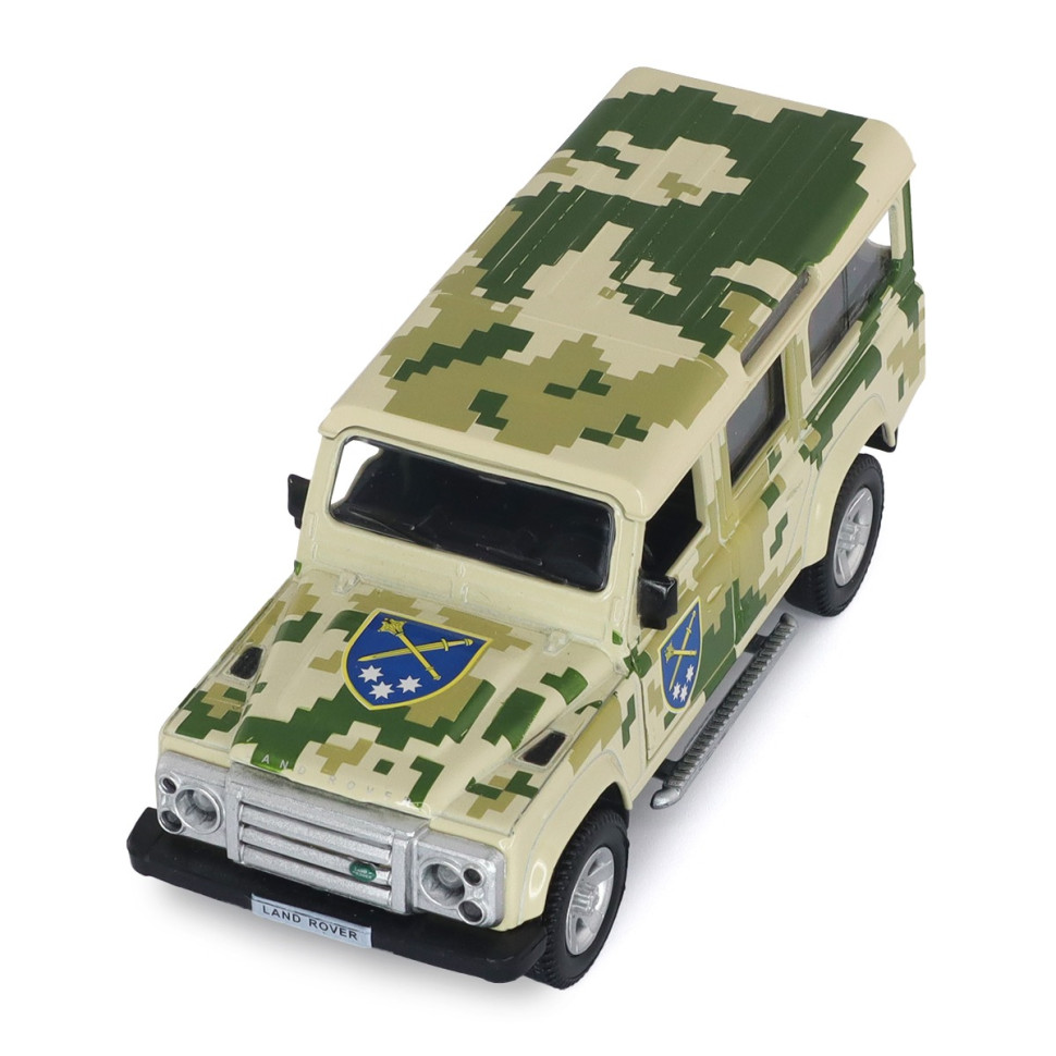 Автомодель серии "Шевроны Героев" Land Rover Defender "Восток" TechnoDrive 250396UM