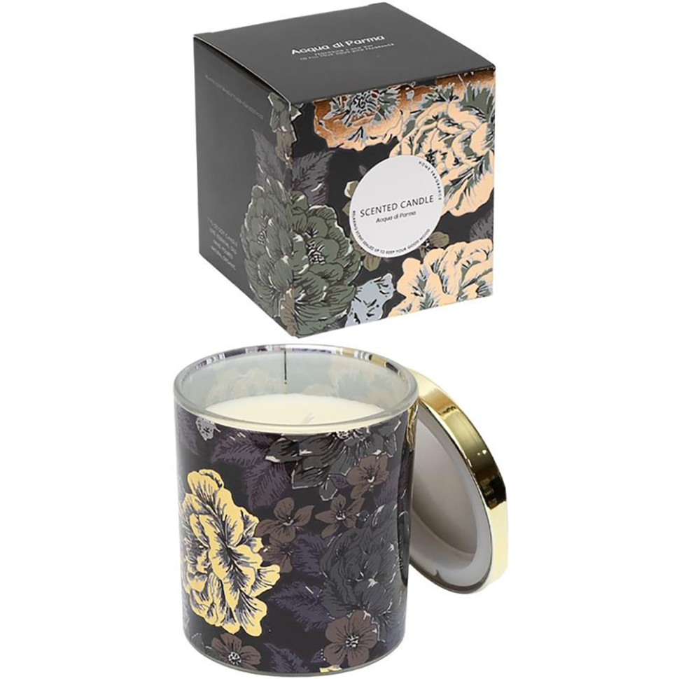 Ароматическая свеча "Home fragrance" AXW2015(Acqua di Parma) в стеклянном стакане с крышечкой