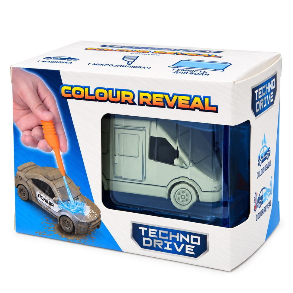 Игровой набор Colour Reveal Мини-модель Измени Цвет SK-S13KS-1 пластиковый бокс, пипетка
