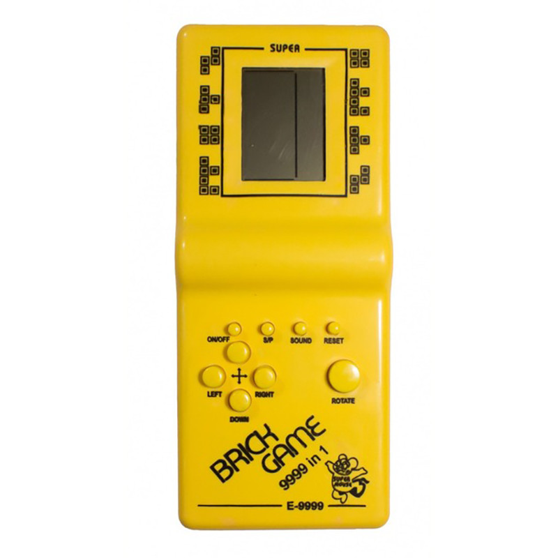 Интерактивная игрушка Тетрис Е 9999(Yellow) 9999 игр, желтый